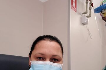 Printre cei vaccinați miercuri este și Diana Peptănuș Marin