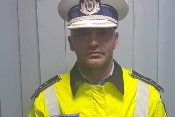 Ofițerul de poliție rutieră Alexandru Duțuc