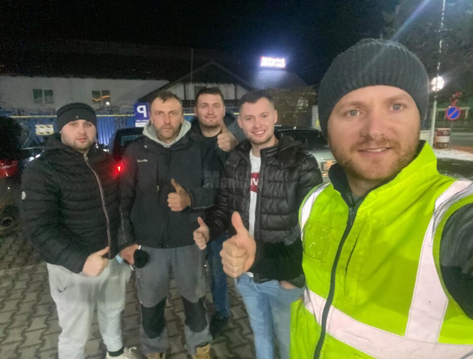 Bodnar și tinerii care l-au însoțit la acțiunea de la Mănăstirea Humorului Bodnar și tinerii care l-au însoțit la acțiunea de la Mănăstirea Humorului