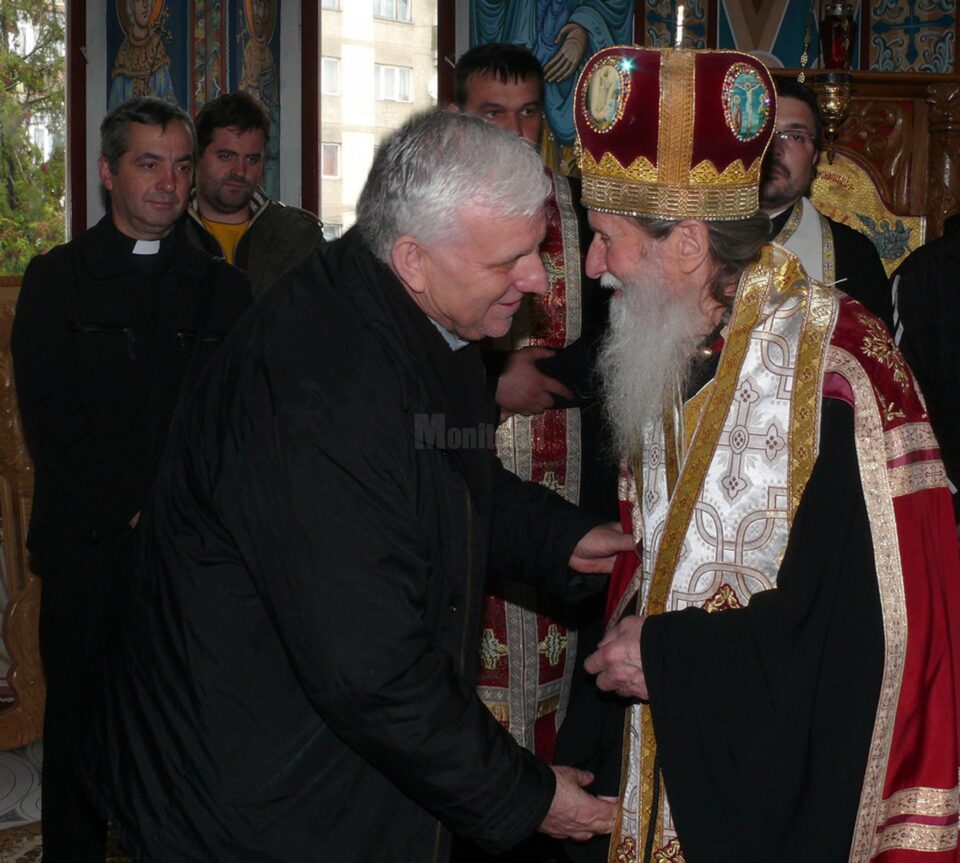 Preot Ioan Lungu și ÎPS Pimen