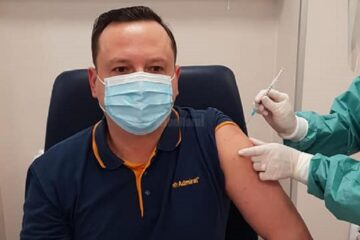Alexandru Moldovan și cei doi subprefecți s-au vaccinat anti-Covid