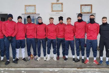 Fotbaliștii de la Șomuz au revenit încrezători la antrenamente. Foto Alex Savescu (Falticeni Online)
