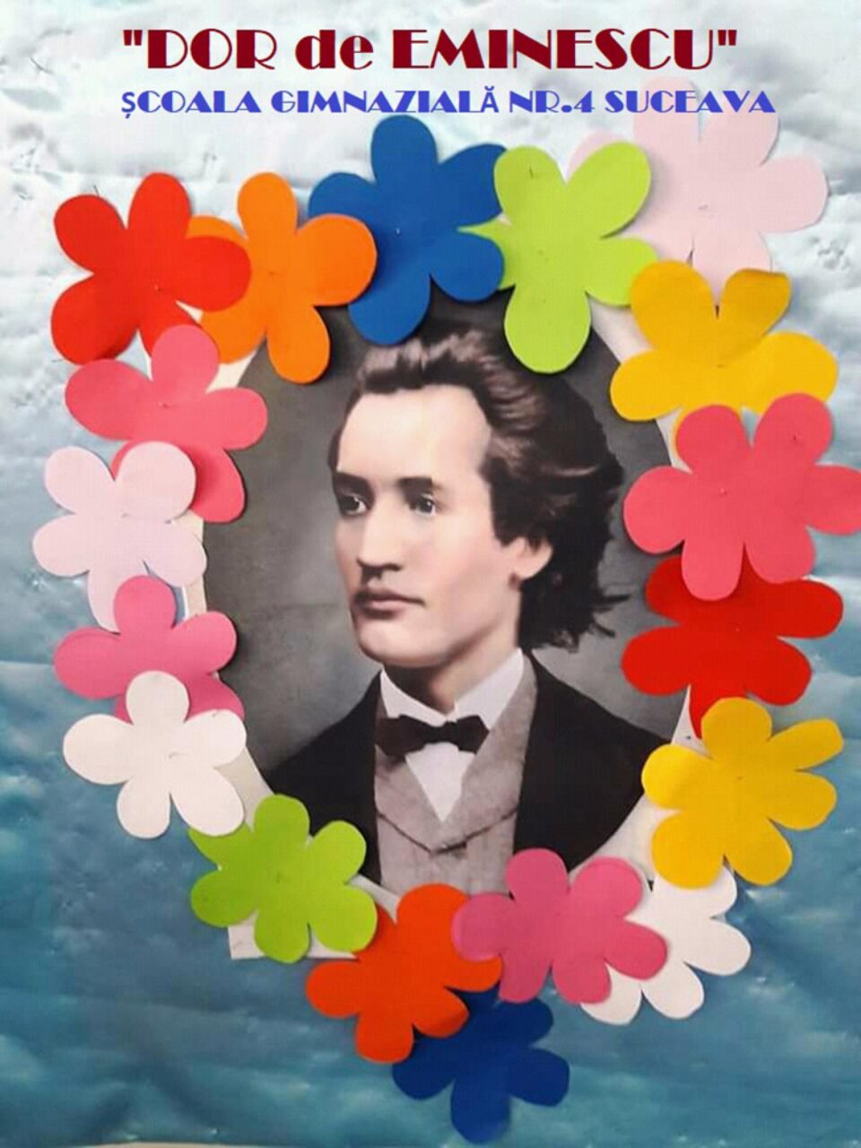 „Dor de Eminescu”, proiect online la Școala Gimnazială Nr. 4 Suceava