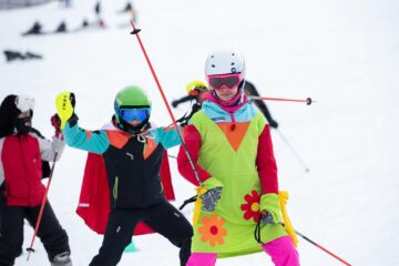Ziua Mondială a Zăpezii, sărbătorită pe schiuri la Vatra Dornei. Foto: Ema Motrescu
