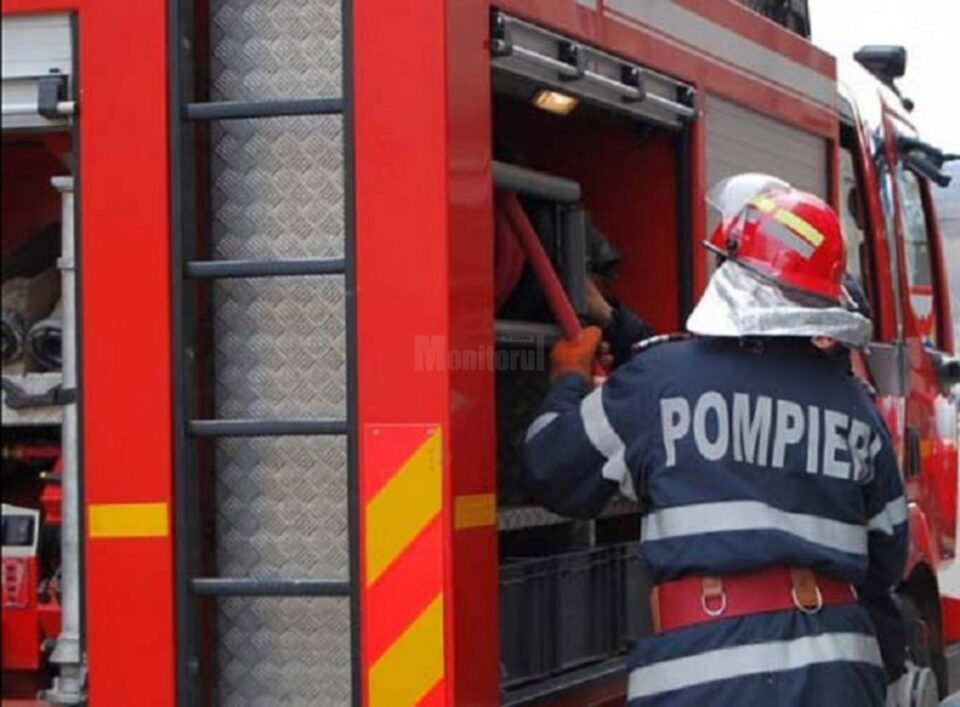Doi copii au cumpărat o brichetă de la Profi și au provocat un incendiu în spatele magazinului