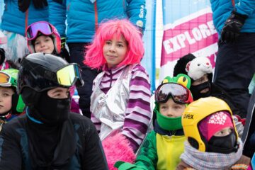 Ziua Mondială a Zăpezii, sărbătorită pe schiuri la Vatra Dornei. Foto: Ema Motrescu