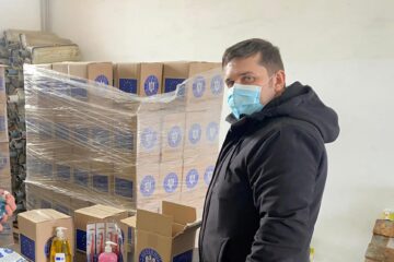 Subprefectul Daniel Prorociuc a participat la recepția pachetelor de la UE pentru populație