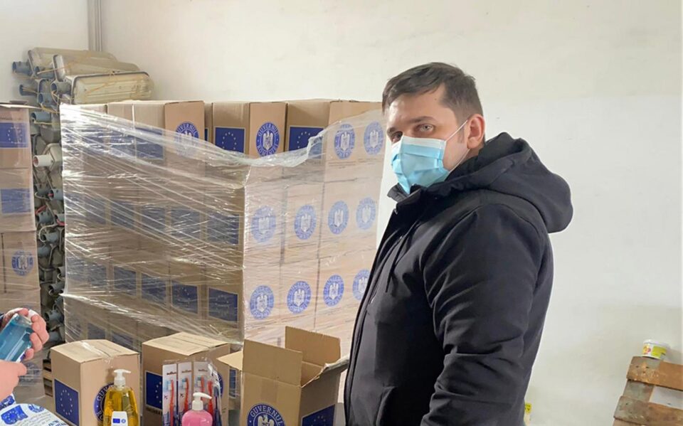 Subprefectul Daniel Prorociuc a participat la recepția pachetelor de la UE pentru populație