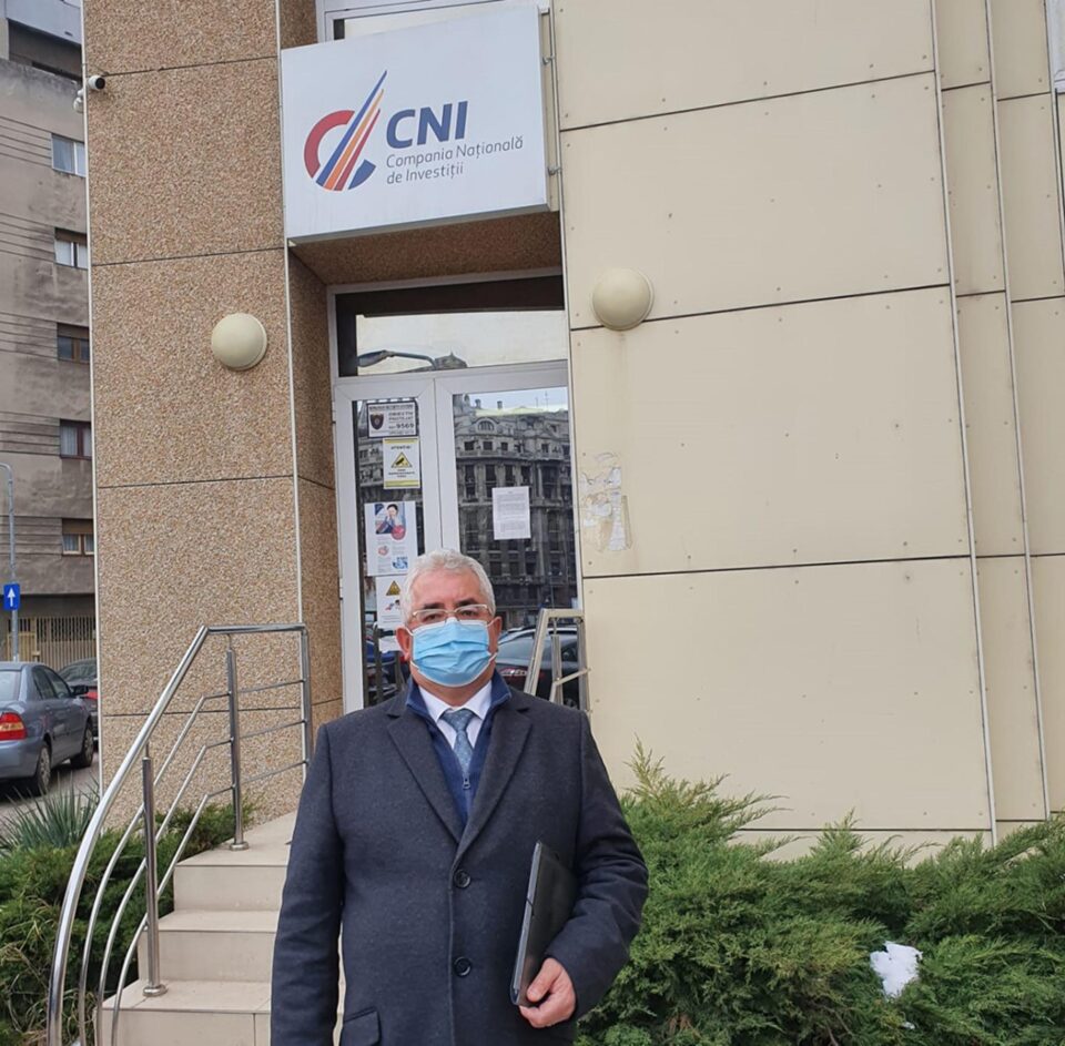 Primarul Ion Lungu la Compania Națională de Investiții