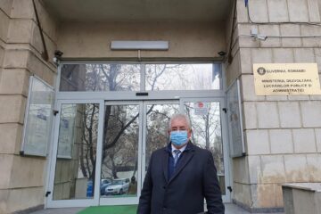 Primarul Ion Lungu la Ministerul Lucrărilor Publice, Dezvoltării și Administrației