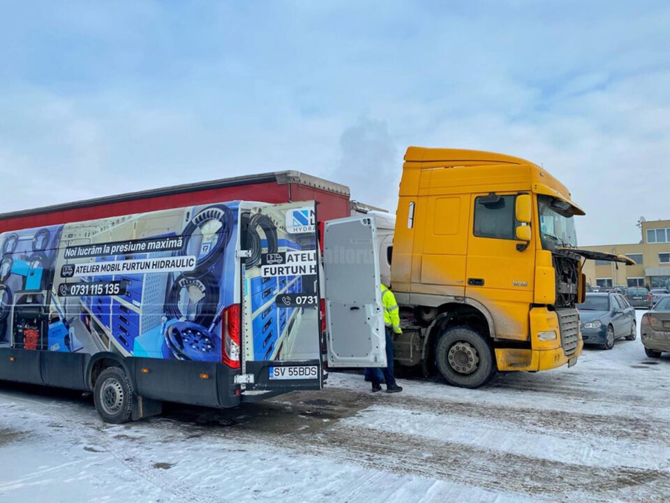 Autoutilitara atelier mobil a onorat deja primele comenzi