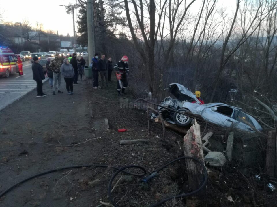 Accidentul a fost foarte violent