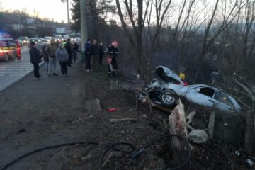 Accidentul a fost foarte violent