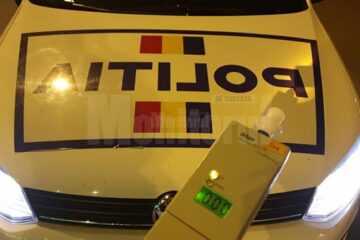 Șofer beat, prins de polițiștii care au văzut o mașină condusă haotic, prin fața sediului Foto ordinea.ro