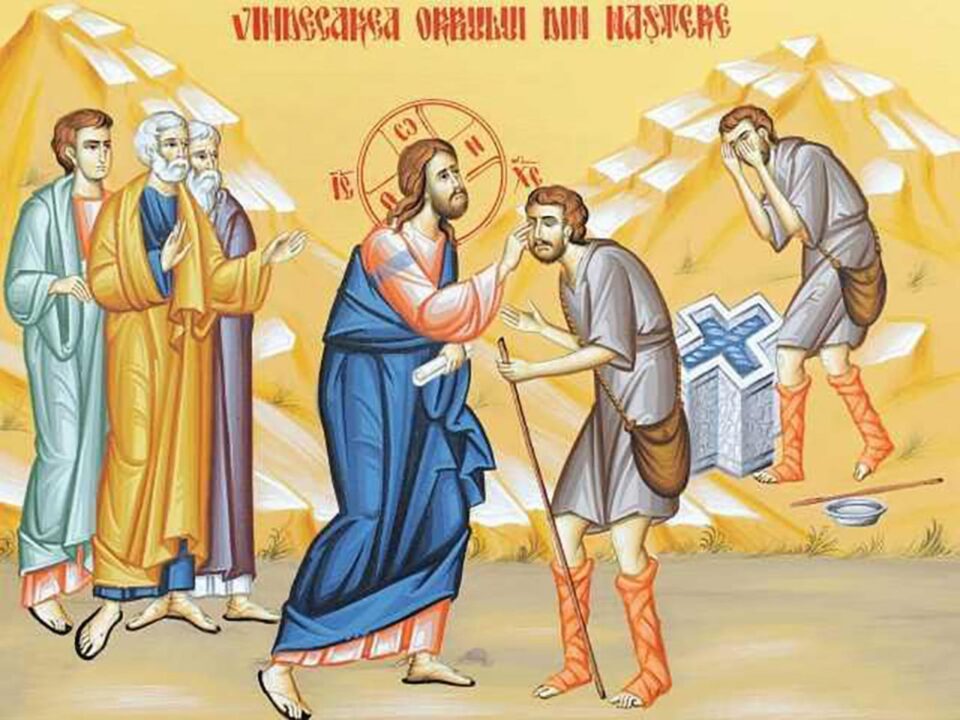 Vindecarea orbului din Ierihon