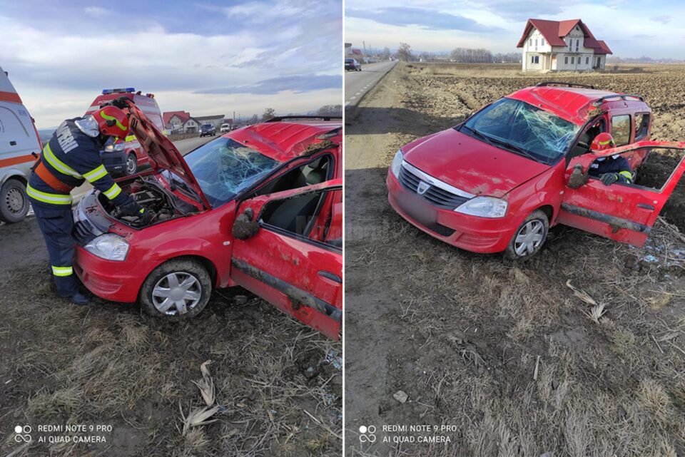 Două femei au fost rănite după ce mașina cu care circulau a lovit o bornă kilometrică Două femei au fost rănite după ce mașina cu care circulau a lovit o bornă kilometrică