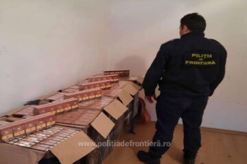 Țigări de contrabandă reținute cu focuri de armă, la Costileva