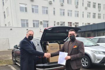 Trei concentratoare de oxigen au fost donate Spitalului Municipal Rădăuți