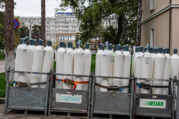 198 dintre cei 208 pacienți cu Covid internați în Spitalul Suceava au nevoie de oxigen