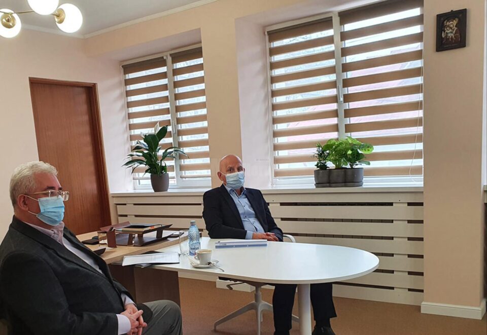 Primarul Sucevei, Ion Lungu, la discuțiile cu conducerea Agenției de Dezvoltare Nord Est