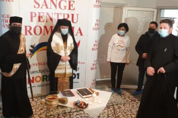 Slujba de sfințire a Centrului de Transfuzii Suceava