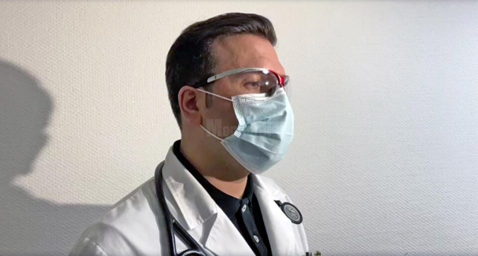 Dr. Andrei Manta, coordonatorul centrului de vaccinare Rădăuți