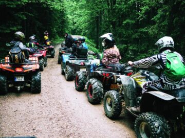 Cu ATV-urile pe Rarău