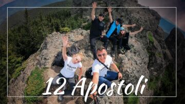 Spre Rezervația “12 Apostoli”. Noi, tot 12, adulți și copii