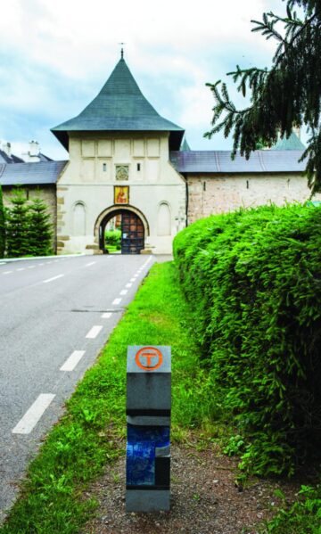 prima borna a traseului