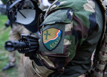 Am jucat airsoft în pădure la Ipotești