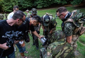 Am jucat airsoft în pădure la Ipotești