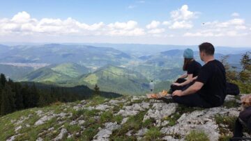 Aproape patru ore și jumătate, până am ajuns să vedem acest peisaj magnific