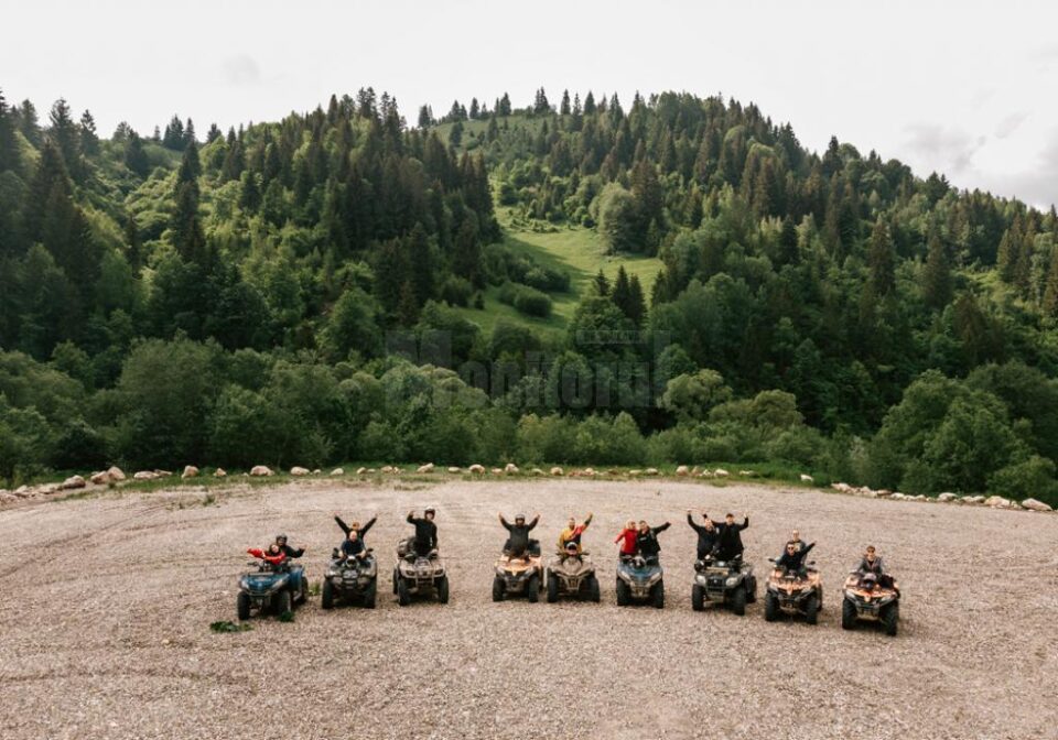 Cu ATV-urile pe Rarău