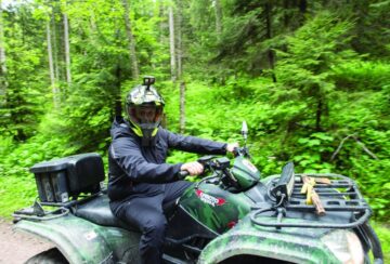 Cu ATV-urile pe Rarău
