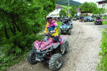 Cu ATV-urile pe Rarău