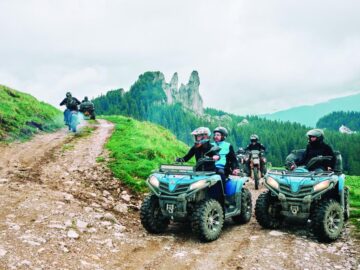 Cu ATV-urile pe Rarău
