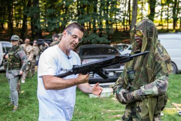 Am jucat airsoft în pădure la Ipotești