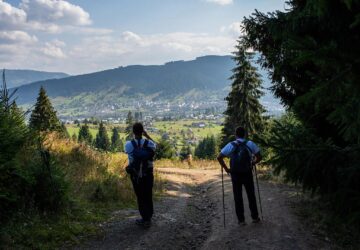 De pe Mestecăniș, prin pădure, pe jos, până la Vatra Dornei