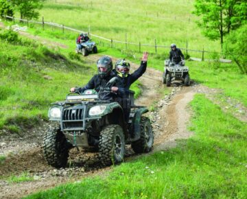 Cu ATV-urile pe Rarău