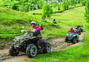 Cu ATV-urile pe Rarău