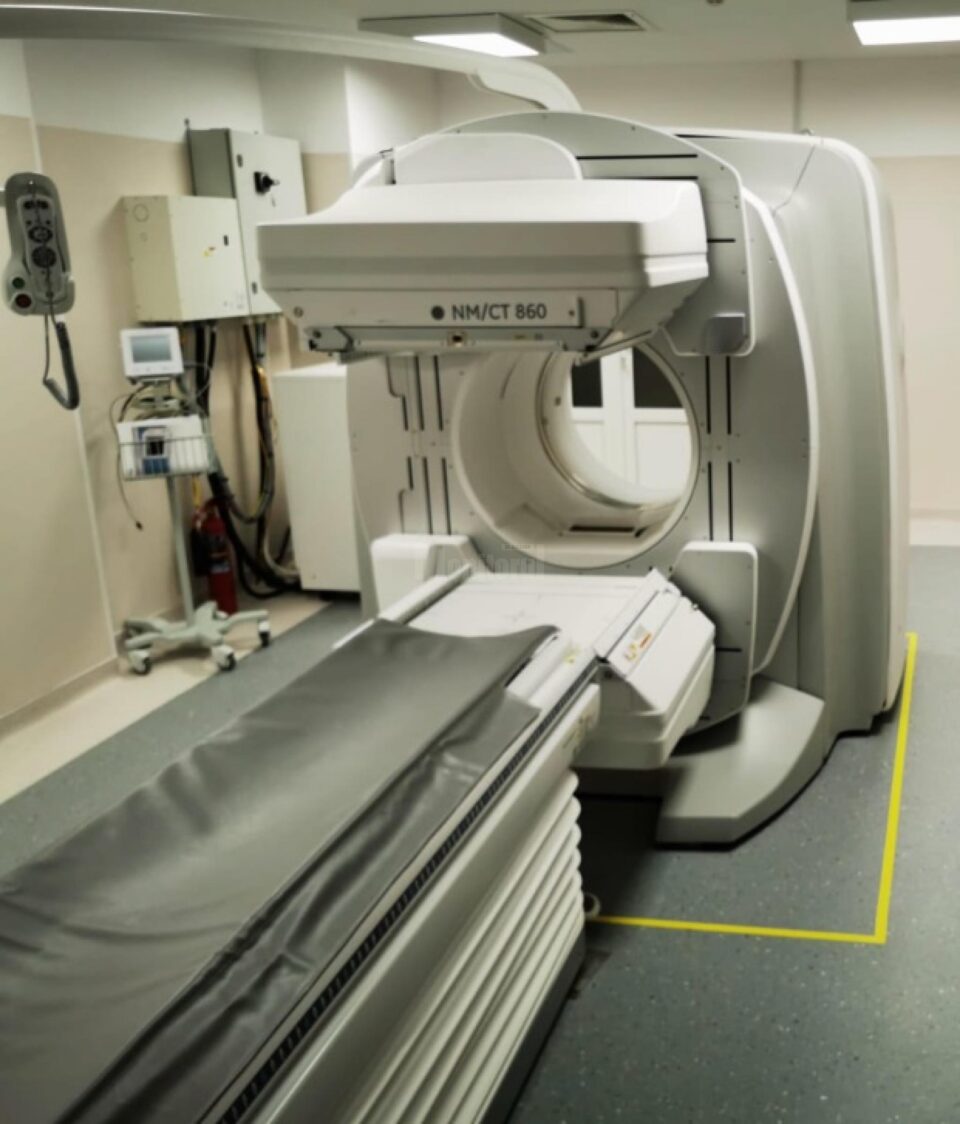 Investigațiile primilor pacienți în noul laborator de Medicină nucleară, finanțate de Consiliul Județean
