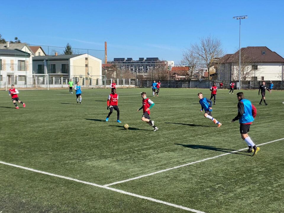 Șomuz Fălticeni a câștigat duelul cu Viitorul Cluj. Foto Edi Babiaș (Cluj)