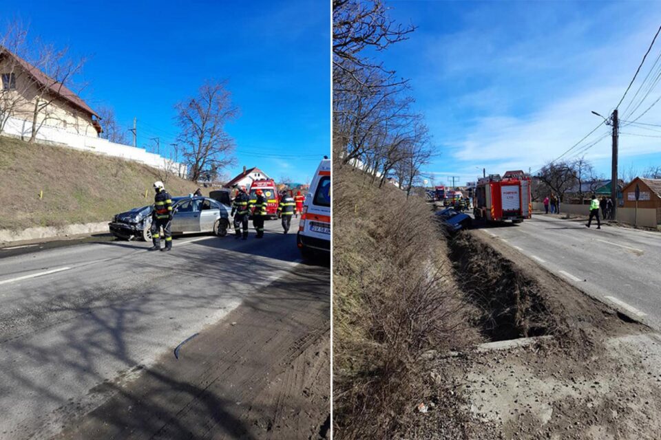 Accidentul s-a petrecut marți, pe raza orașului Salcea, zona de ieșirea spre Dumbrăveni
