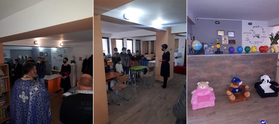 Mai mulți copii necăjiți din Câmpulung Moldovenesc primesc o masă caldă, haine, rechizite și ajutor la teme, la Centrul Educațional Licuricii