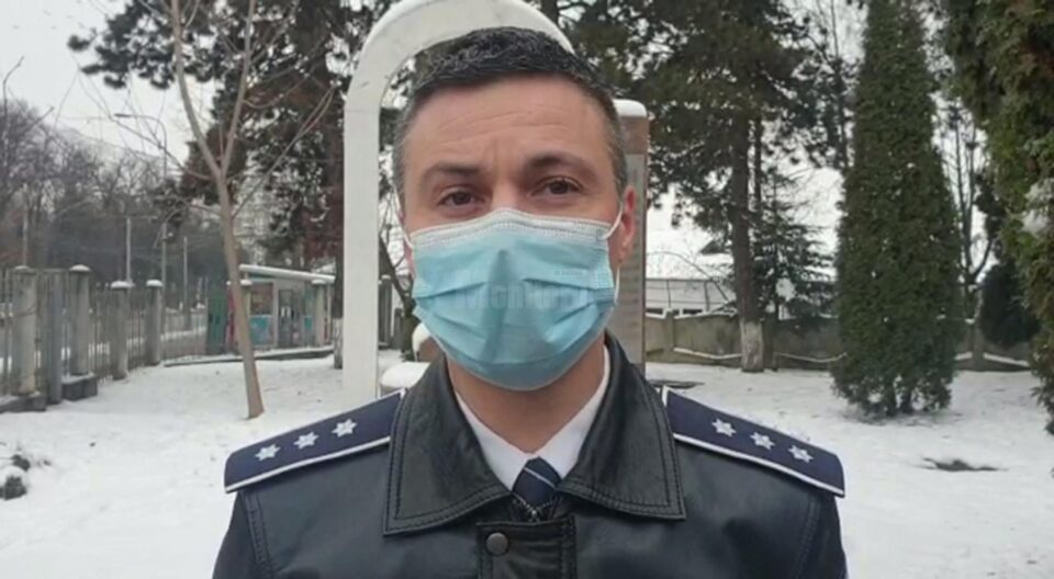 Comisarul-șef Ionuț Epureanu, purtătorul de cuvânt al Inspectoratului de Poliție Județean Suceava