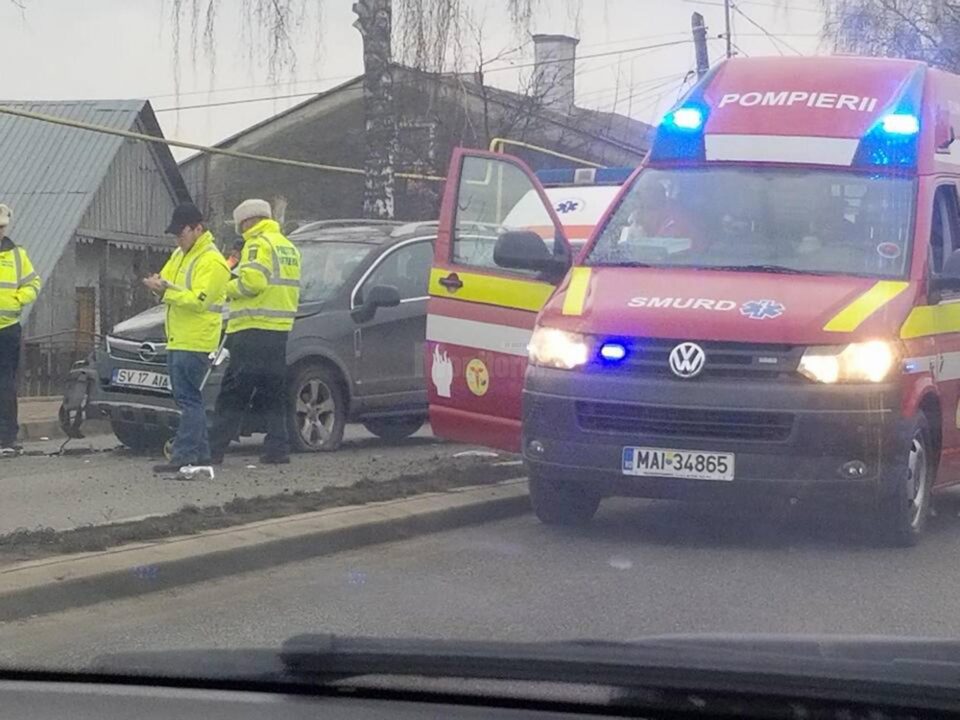 Accidentul petrecut la final de an 2017, în Fălticeni