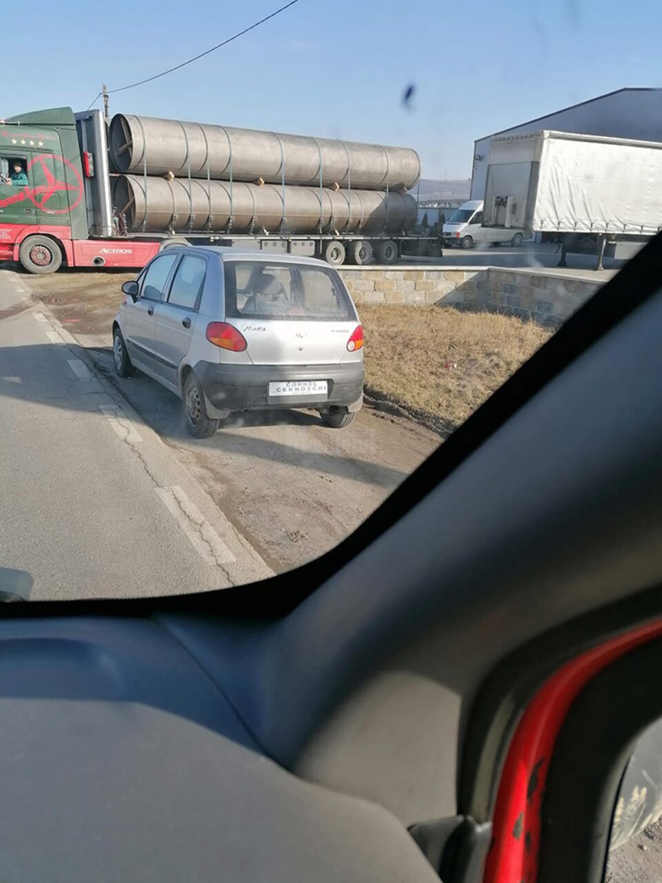 Matizul cu care circula Cernoschi pe 8 martie