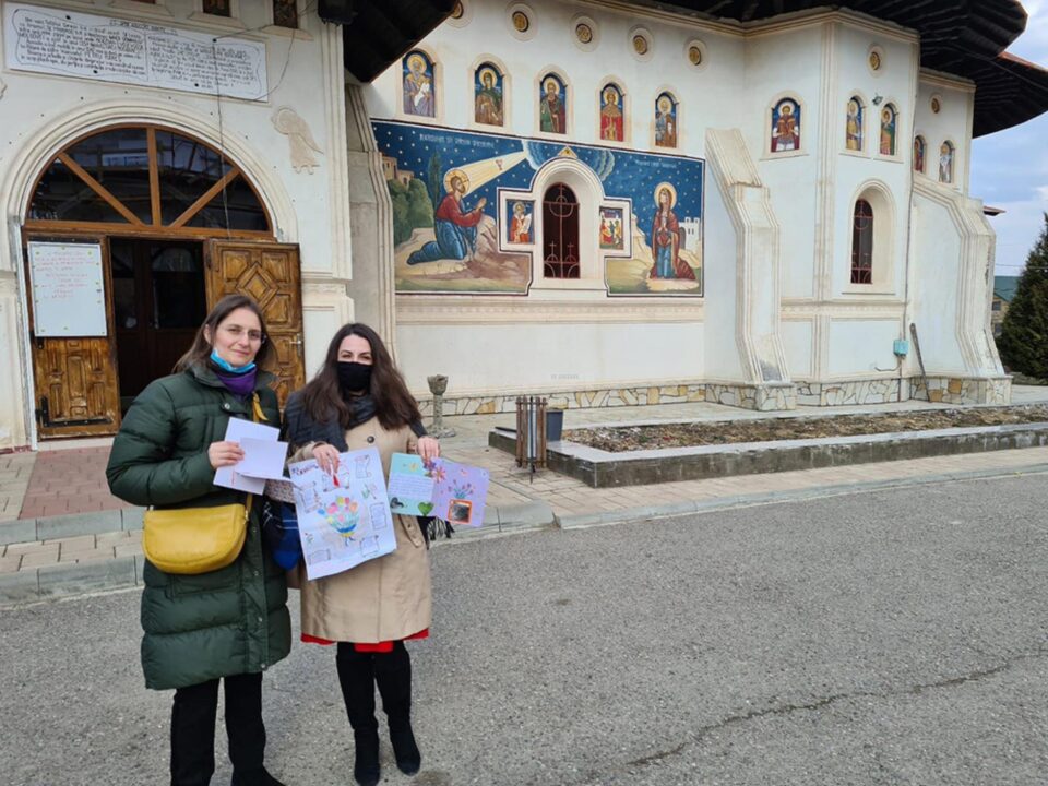 Daruri pentru bătrânii de la Centrul Social Bogdănești
