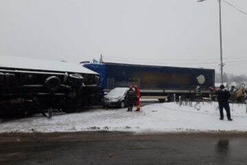 Carambolul de la intrarea în Fălticeni