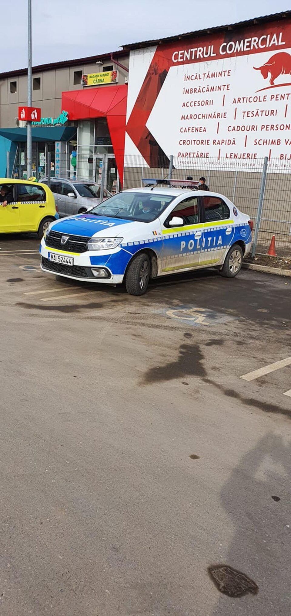 Parcarea care a adus amenda de 2.000 de lei